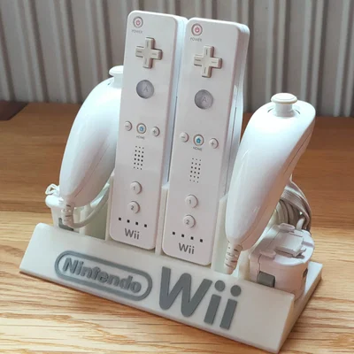 Đế/giá đỡ tay cầm Nintendo Wii (Wiimote + Nunchuck + Motion Plus)