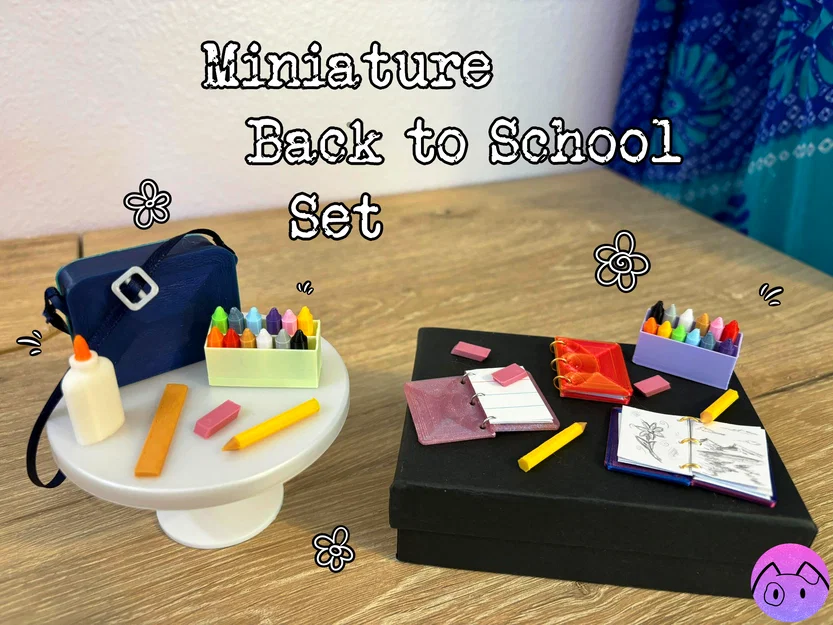 Bộ Mini Back to School (Miniature Back to School Set) - Image 1