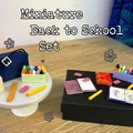 Bộ Mini Back to School (Miniature Back to School Set) - Thumbnail 1