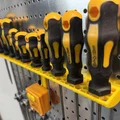 Giá treo tường giữ 10 cây tua vít (10 pcs Screwdrivers holder wall mount) - Thumbnail 1