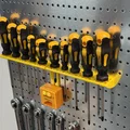 Giá treo tường giữ 10 cây tua vít (10 pcs Screwdrivers holder wall mount) - Thumbnail 5