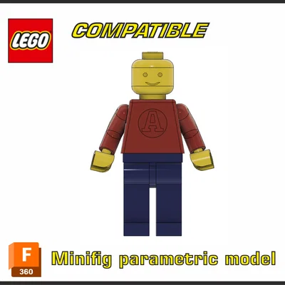 Mô hình parametric LEGO MiniFig