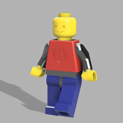 Mô hình parametric LEGO MiniFig