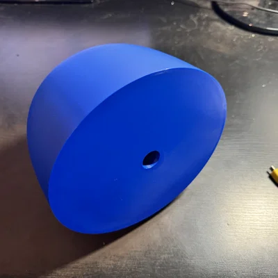 Khuôn làm mũ hình bầu dục 57cm (Oval Hat Block) in 3D