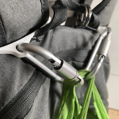 Ngàm gắn carabiner cho balo (Backpack carabiner attachements)
