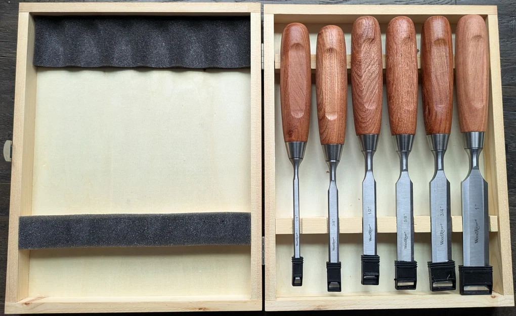 Giá đỡ đục (Chisel Holder) cho bộ Wood River treo French cleat - Image 5