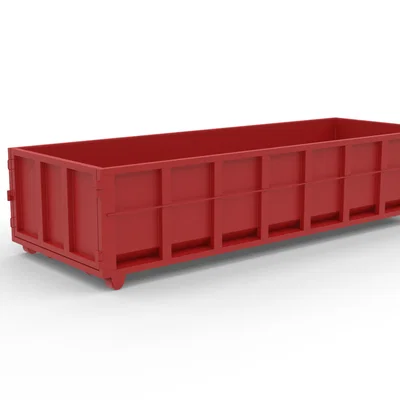 Mô hình thùng xe tải công trường 20 Yard tỉ lệ 1:48 (File in 3D)