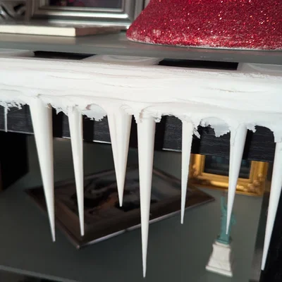Mẫu in 3D nhũ băng (Christmas icicles) trang trí cho mùa lễ hội