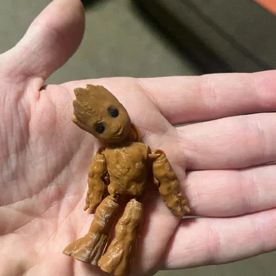 Mô hình Groot cử động linh hoạt (Articulated Groot) in 3D cực đẹp