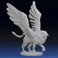 Mô hình tượng Griffin huyền thoại - File in 3D trang trí độc đáo - Thumbnail 1