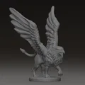 Mô hình tượng Griffin huyền thoại - File in 3D trang trí độc đáo - Thumbnail 2
