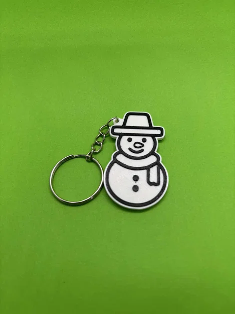 Bộ Móc Khóa Giáng Sinh (Christmas Keychains) Dễ Thương In 3D - Image 4