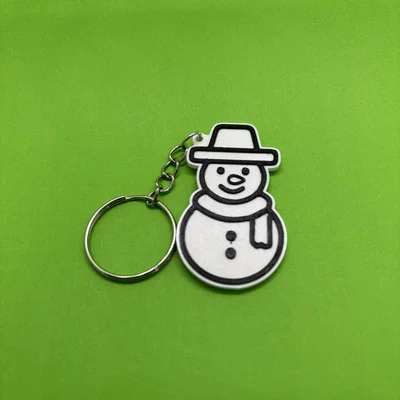 Bộ Móc Khóa Giáng Sinh (Christmas Keychains) Dễ Thương In 3D