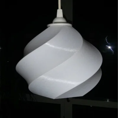 Chụp đèn xoắn (Twisted Lampshades)