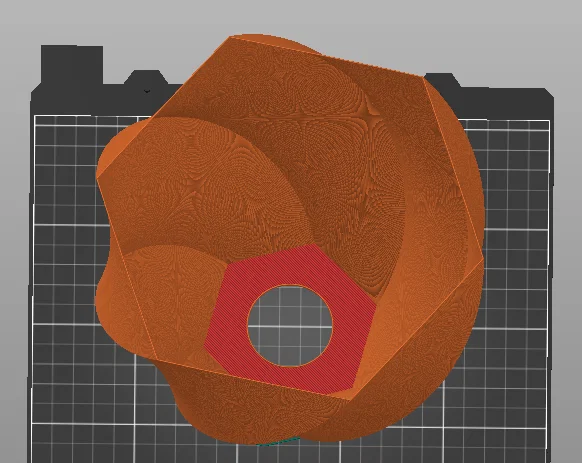 Chụp đèn trang trí 3D in kiểu xoắn ốc hiện đại - Image 3