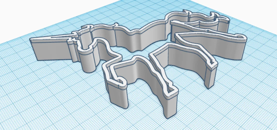 Khuôn cắt bánh quy hình kỳ lân (Unicorn) - File in 3D sáng tạo - Image 1