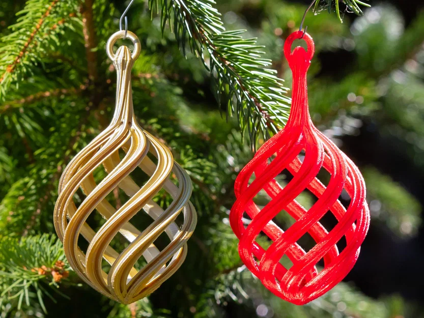 Bóng Noel Xoắn Ốc Spiral Christmas Bulb 2024 - Image 1