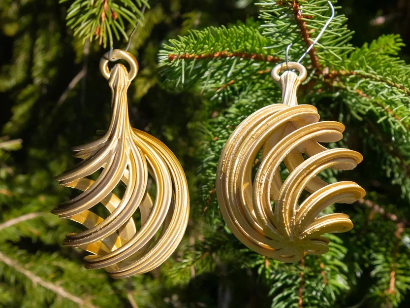 Bóng Noel Xoắn Ốc Spiral Christmas Bulb 2024 - Image 2