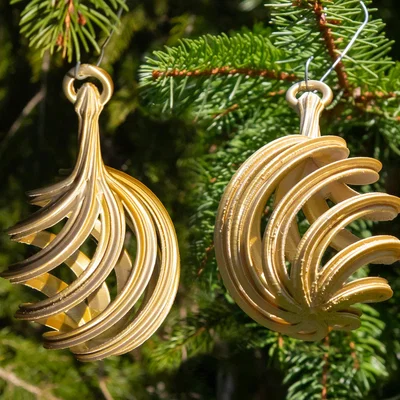 Bóng Noel Xoắn Ốc Spiral Christmas Bulb 2024