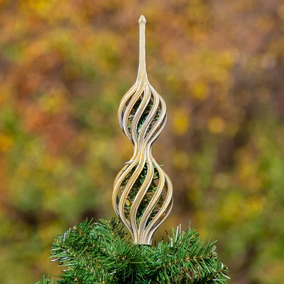 Chóp Cây Thông Noel Xoắn Ốc (Spiral Christmas Tree Topper 2024)