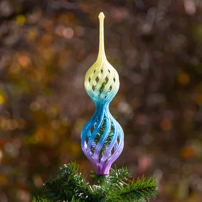 Chóp Cây Thông Noel Xoắn Ốc (Spiral Christmas Tree Topper 2024)