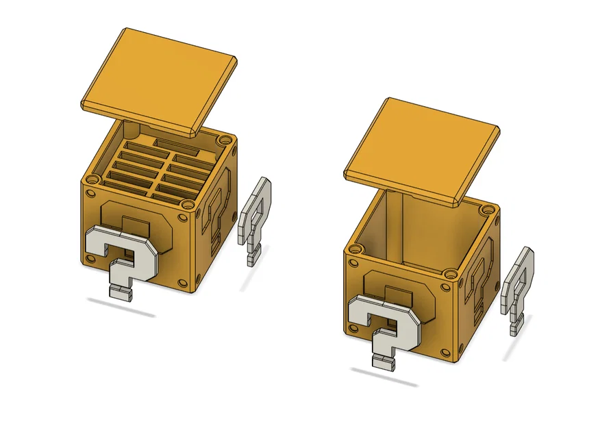 Hộp đựng thẻ game Nintendo Switch hình khối Mystery Block (Super Mario) - Image 1