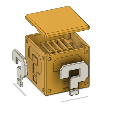 Hộp đựng thẻ game Nintendo Switch hình khối Mystery Block (Super Mario)