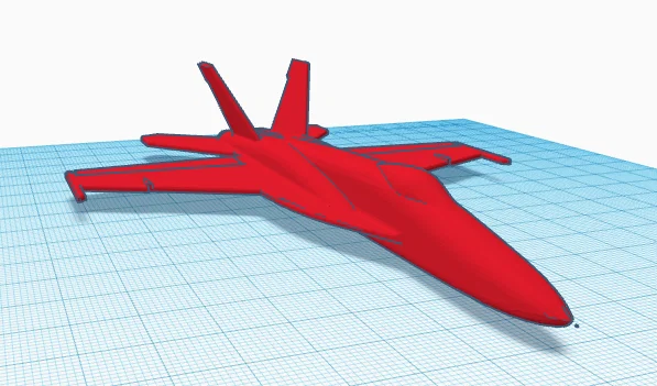 Mô hình máy bay chiến đấu F18 in 3D cực chi tiết cho người đam mê - Image 1