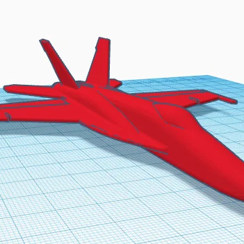 Mô hình máy bay chiến đấu F18 in 3D cực chi tiết cho người đam mê