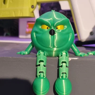 Mô hình Grinch cử động linh hoạt (Grinch Articulated) in 3D đẹp mắt