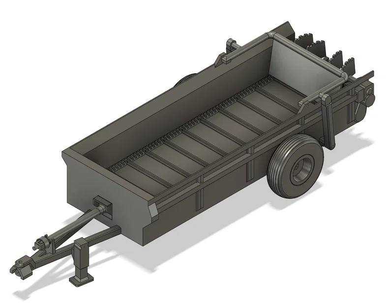 Mô hình xe rải phân bón New Idea tỉ lệ 1:16 in 3D chi tiết - Image 1
