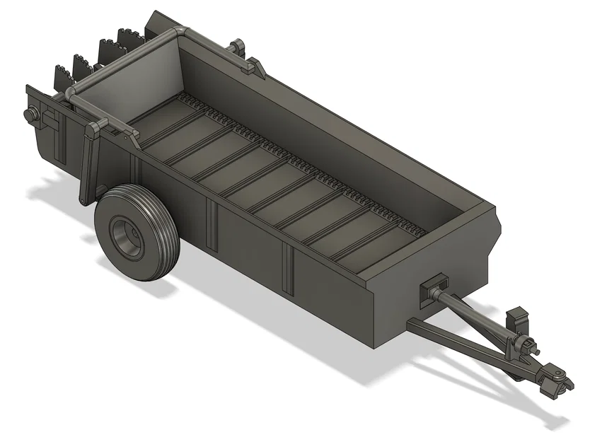 Mô hình xe rải phân bón New Idea tỉ lệ 1:16 in 3D chi tiết - Image 2