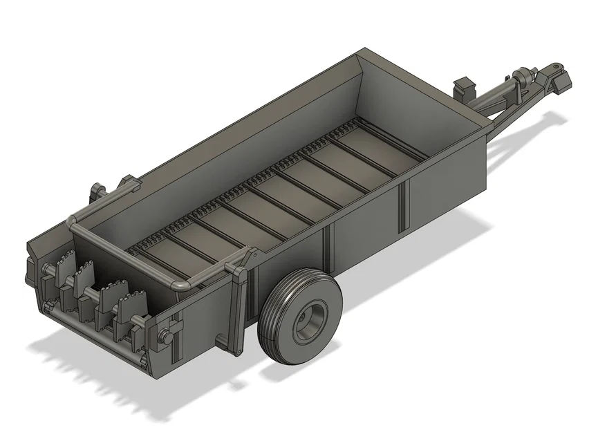 Mô hình xe rải phân bón New Idea tỉ lệ 1:16 in 3D chi tiết - Image 3