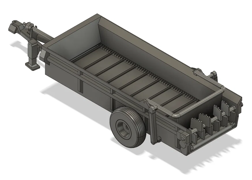 Mô hình xe rải phân bón New Idea tỉ lệ 1:16 in 3D chi tiết - Image 4