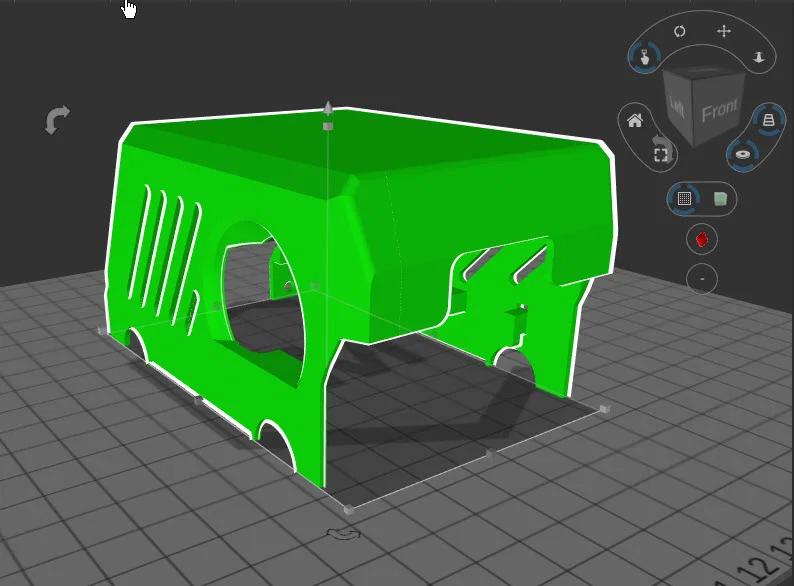 Nắp Tool Head Gốc Qidi Plus 4 (Qidi Plus 4 Original Tool Head Cover) - Image 1