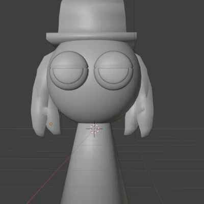 Mô hình 3D nhân vật Tunner từ game Sprunki đáng yêu