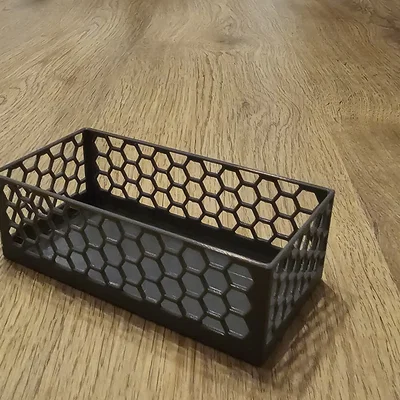 Khay đựng đồ đa năng họa tiết tổ ong (Honeycomb Container) cho bàn làm việc