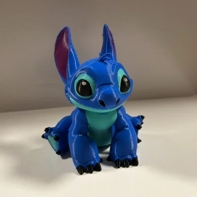 Mô hình Stitch đa sắc cực yêu cho máy in 3D MMU3