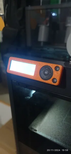 Nắp bảo vệ màn hình 3D cho máy in Bambu Lab P1S đẹp mắt - Image 1