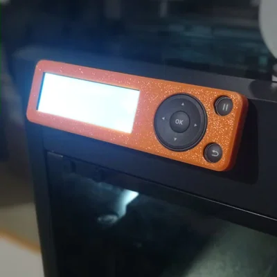 Nắp bảo vệ màn hình 3D cho máy in Bambu Lab P1S đẹp mắt