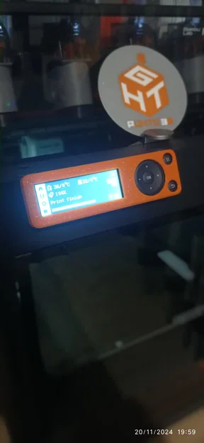 Nắp bảo vệ màn hình 3D cho máy in Bambu Lab P1S đẹp mắt - Image 2