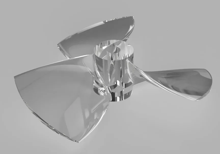 Chân vịt trục 5mm (nước) cho Brushless Motor 200W - Image 2