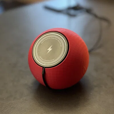 Giá đỡ sạc MagSafe iPhone dạng quả cầu để bàn