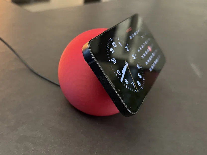 Giá đỡ sạc MagSafe iPhone dạng quả cầu để bàn - Image 2