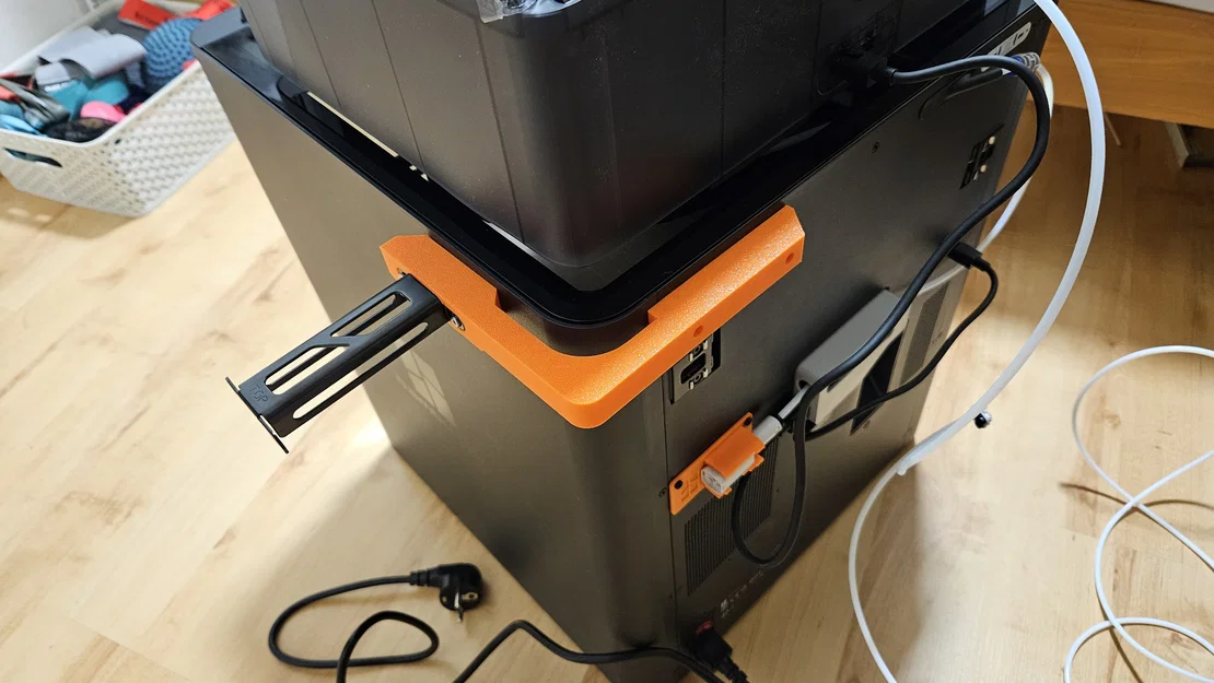 Giá treo cuộn nhựa bên hông cho máy in 3D Bambu Lab P1S tự in - Image 1