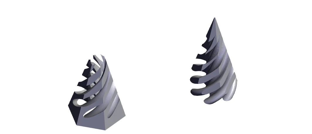 Đồ chơi fidget Hexagon Swirl V6 độc đáo - File in 3D chất lượng - Image 1