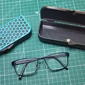 Hộp đựng kính (Glasses case) họa tiết lục giác - Thumbnail 1