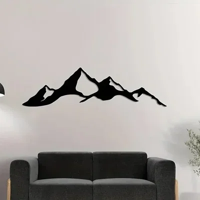 Tranh treo tường nghệ thuật hình dãy núi - File in 3D decor độc đáo
