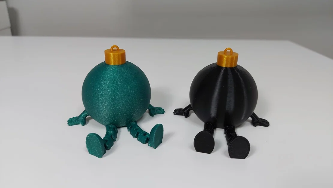 Quả cầu trang trí Giáng sinh có khớp nối cực kỳ dễ thương - Image 1