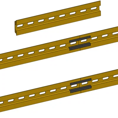 Thanh ray DIN (DIN rails) in 3D - Giải pháp lắp đặt thiết bị điện tối ưu